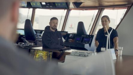 Work management conversations onboard SOV