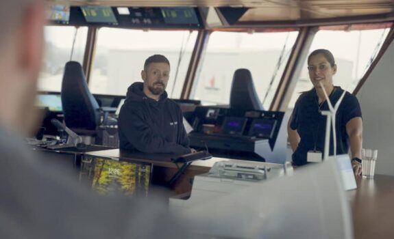 Work management conversations onboard SOV
